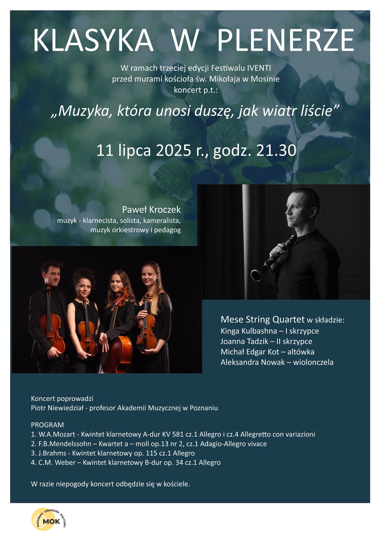 wydarzenie: Klasyka w plenerze - zapraszamy na koncert