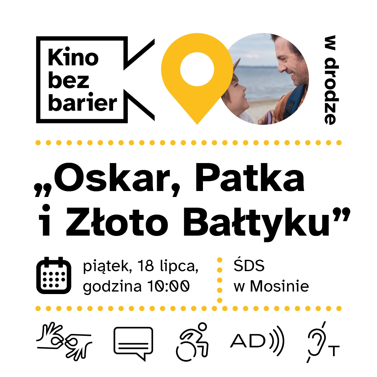 wydarzenie: Kino bez Barier w Mosinie