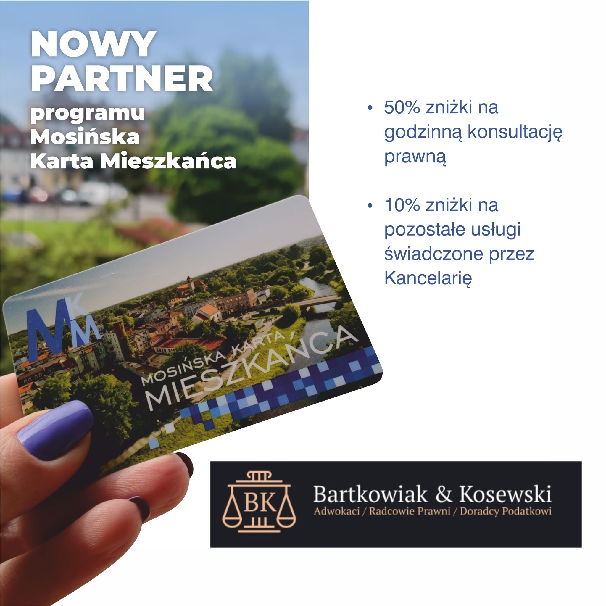 wydarzenie: Nowy Partner w Mosińskiej Karcie Mieszkańca!