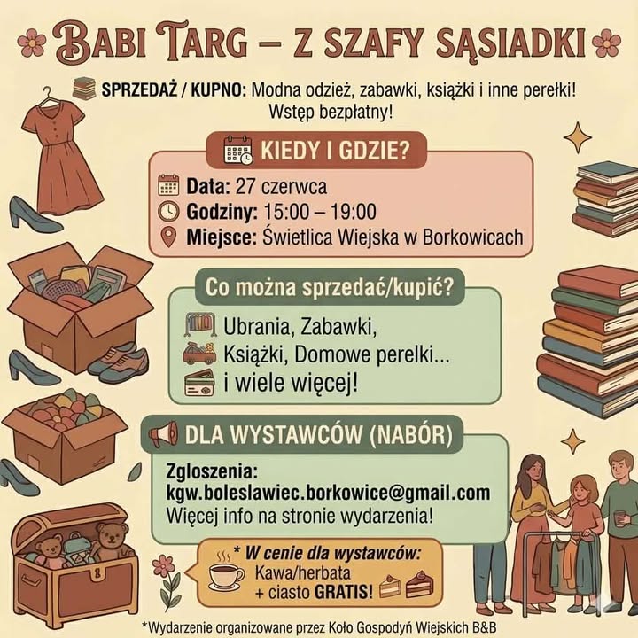 wydarzenie: Babi Targ w Borkowicach
