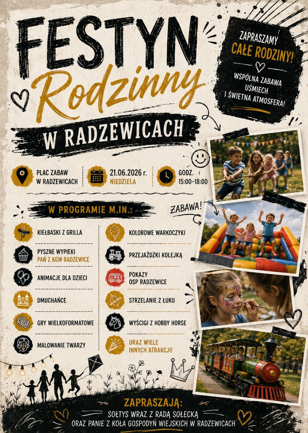 wydarzenie: Festyn Rodzinny w Radzewicach