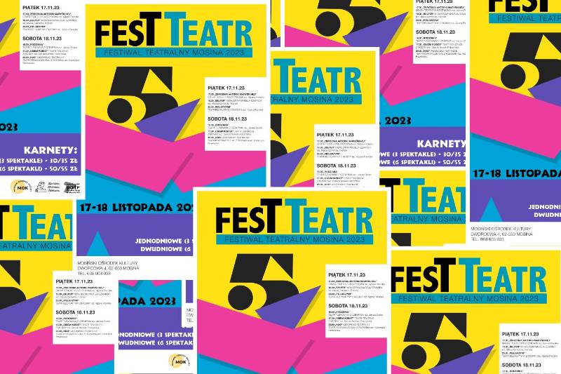Wydarzenie: #FesTTeatr - pierwszy mosiński festiwal teatralny, Kiedy? 2023-11-17 18:00, Gdzie? Dworcowa 4, Mosina