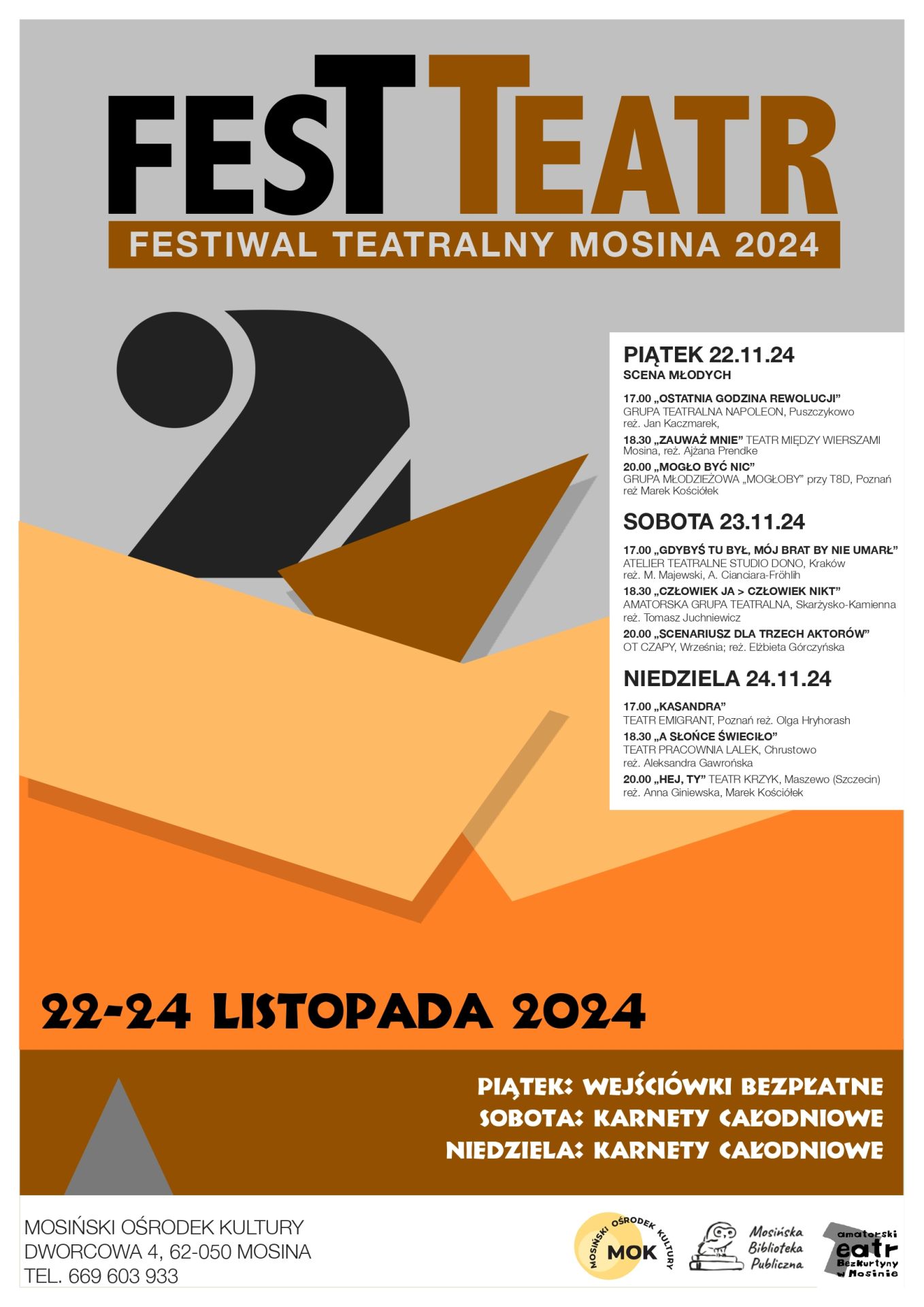 aktualność: Festiwal Teatralny FesTTeatr Mosina 2024