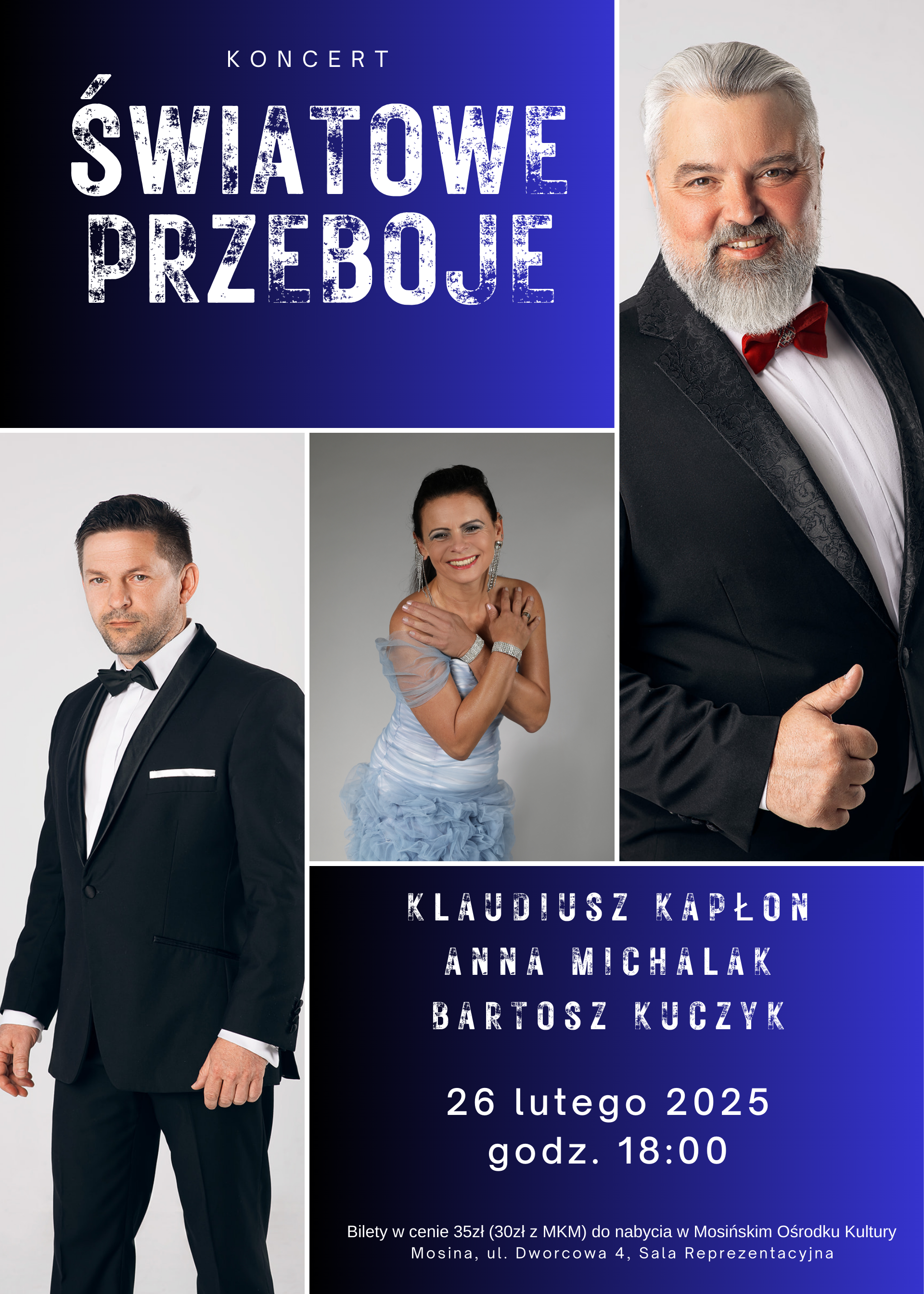 aktualność: Koncert - światowe przeboje